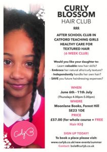 Curly Blossom Hair Club – Torridon Primary School